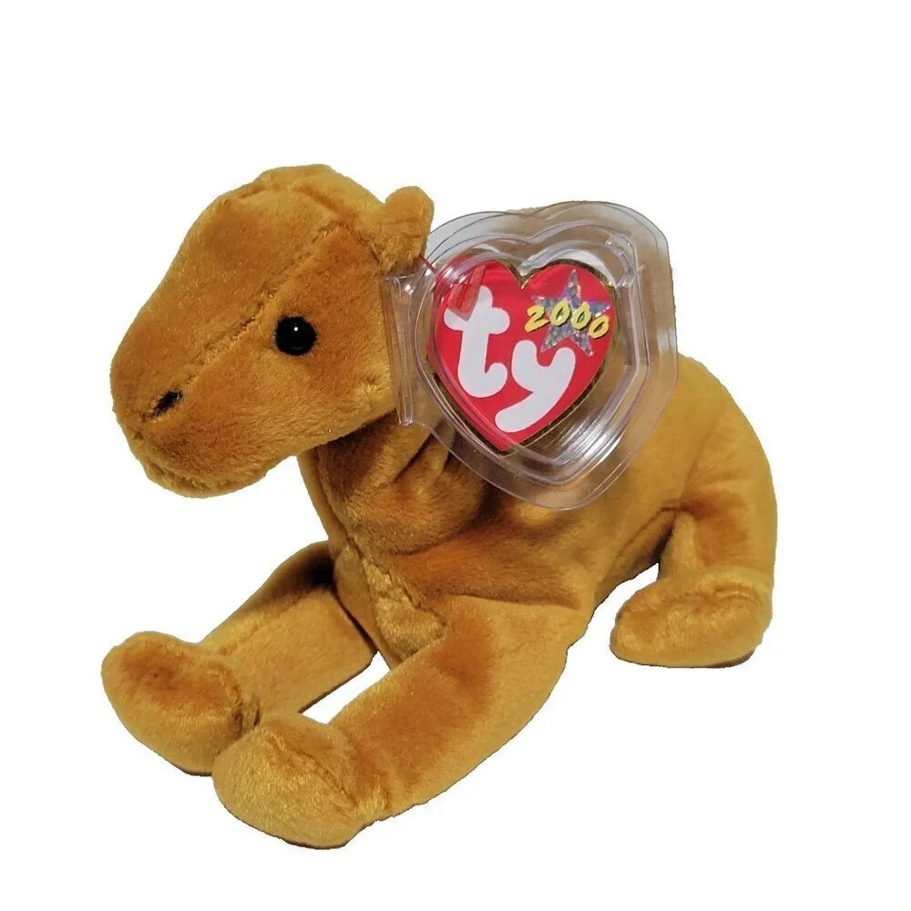 Ty Beanie Baby Niles the Camel NWT Original Retired 2000